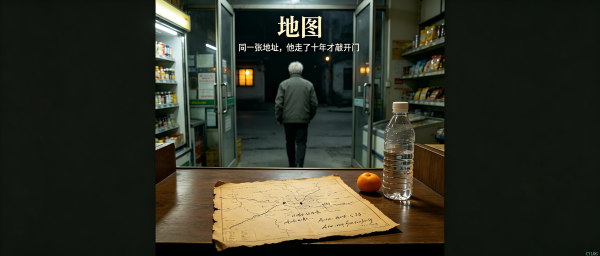 地图-醉汉每晚来问同一个地址的路，每次都往相反的方向走